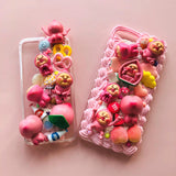 Decoden Phone Case, Cute Kobito Dolls Phone Case, 3D Phone Case, Anime Phone Case for iPhone 12/13/14/15 Pro Max, Galaxy, Christmas Gift