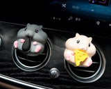 Cute Hamster Car Vent Clips Air Freshener