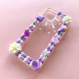 Daisy Decoden Phone Case- Border Whip