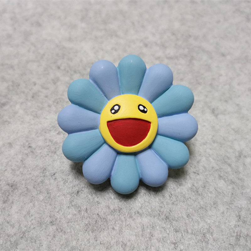 Smiley Sunflowers Car Vent Clip Air Freshener