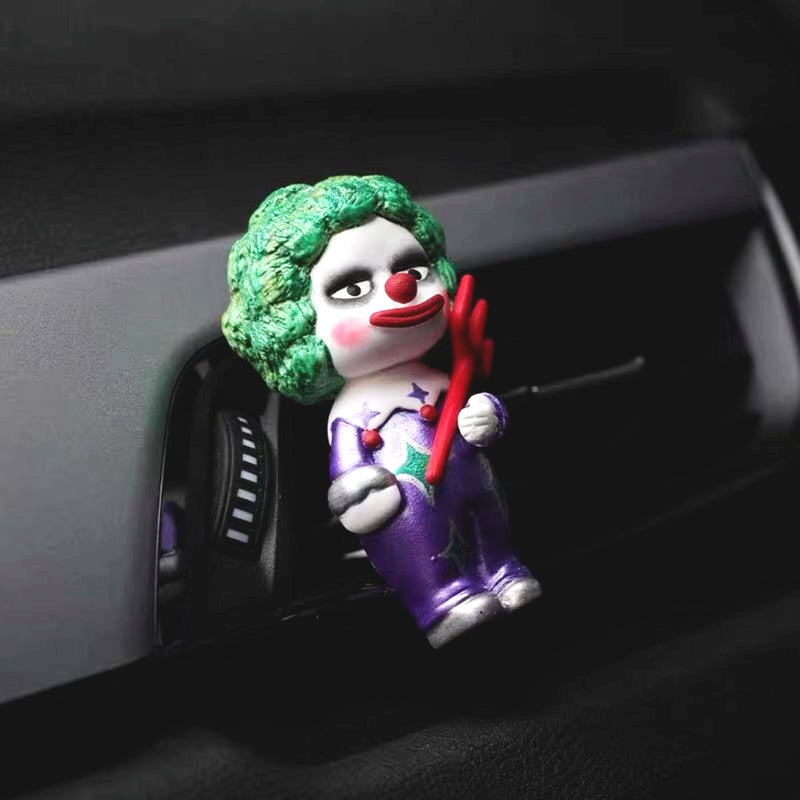 2Pcs Clown Car Air Freshener Vent Clips