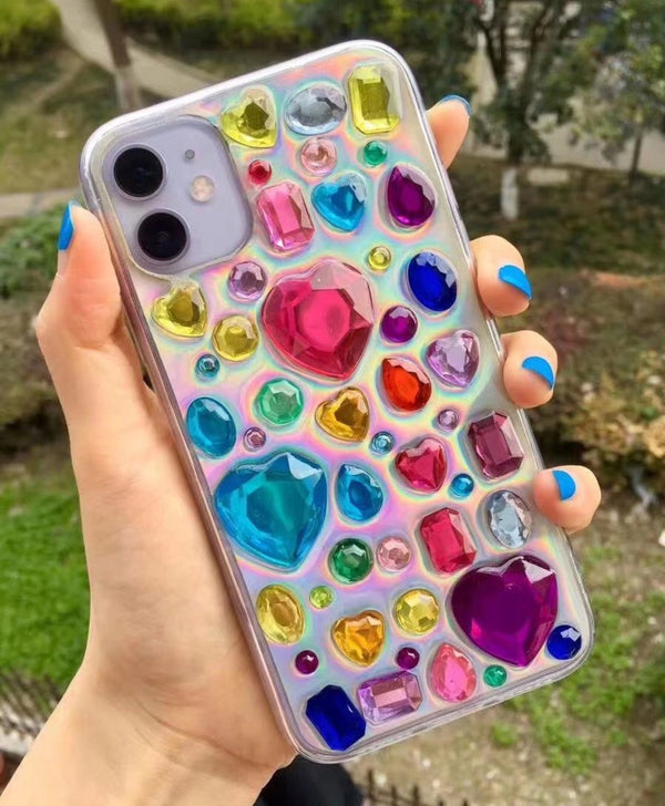 3D Bling Rhinestone Phone Case