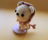 Crochet Car Dashboard Accessories- Little Lion