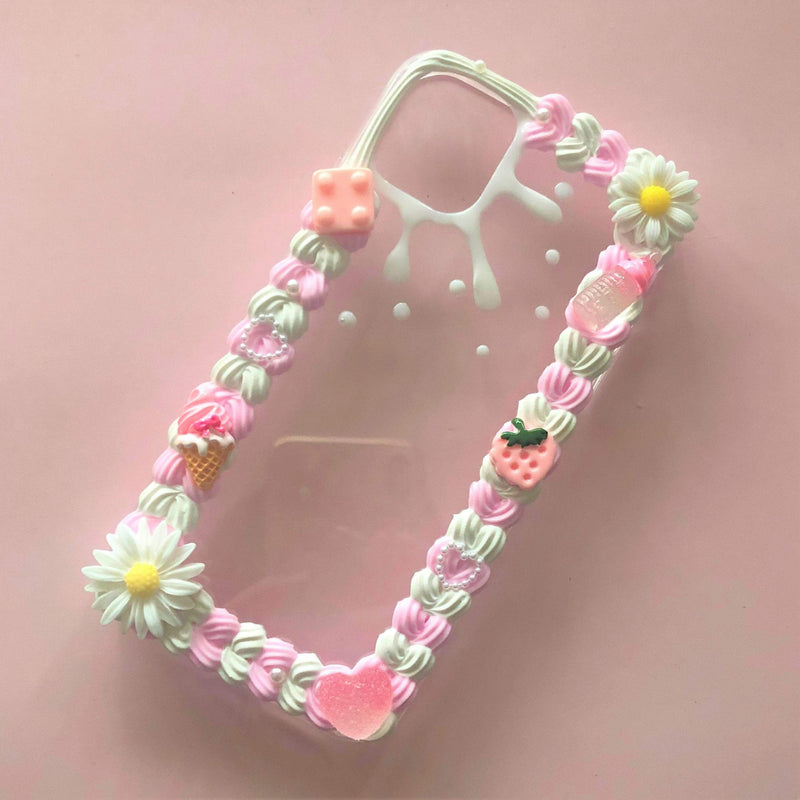 Power Full Whip Layout Decoden Phone Case