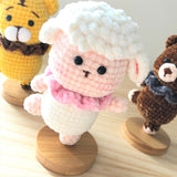 Crochet Car Dashboard Decor- Dancing Bear/Tiger/Sheep