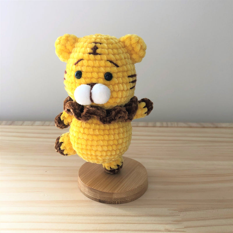 Crochet Car Dashboard Decor- Dancing Bear/Tiger/Sheep