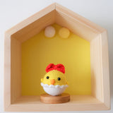 Crochet Car Dashboard Accessories- Baby Chick