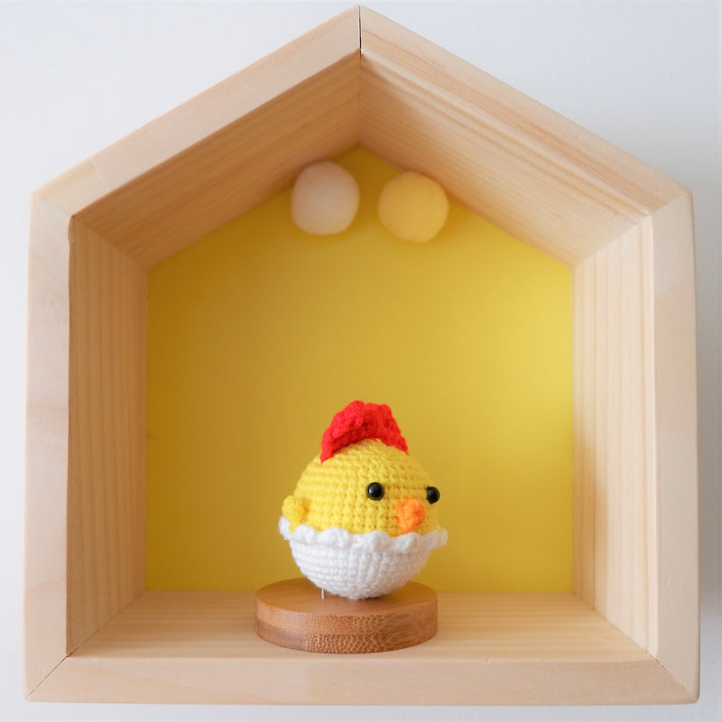 Crochet Car Dashboard Accessories- Baby Chick