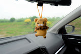 Crochet Car Mirror Hanging Accessory- Tiger