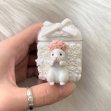 Decoden AirPods Case,  Kawaii Bunny 3D AirPods Case, Custom AirPods Case Cover, Cute Silicone Airpods 2/Pro Case, Anime AirPods Case