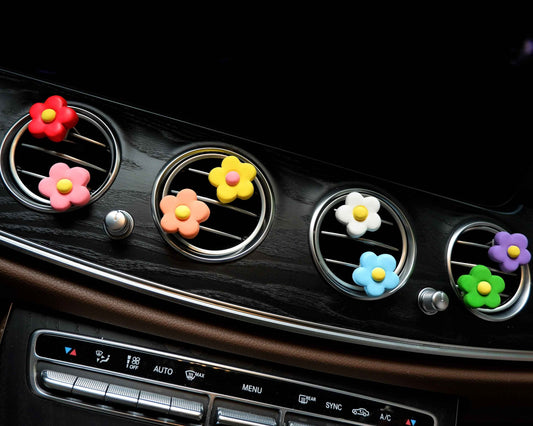 GFSISARTY Plaster Daisy Car Vent Clips Air Freshener - Size Middle