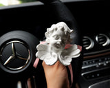 Car Vent Clip Air Freshener, Sleeping Angel Car Vent Clips, Vintage Car Accessories, Plaster Car Air Freshener, Car Decoration Interior