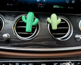 2Pcs Cute Car Vent Clips, Freshening Cactus Car Accessories, Boho Car Air Freshener, Car Mask Hanger, Cute Cactus Car Interior Decor