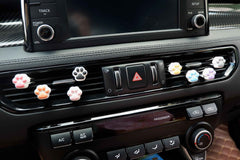 8Pcs/4pcs Car Air Freshener Vent Clips- Kawaii Mini Cat Paw