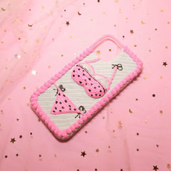 Custom Decoden Phone Case Pink Bikini