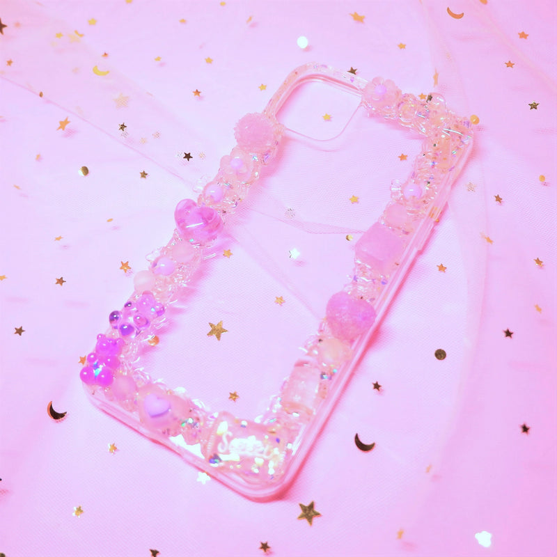 Custom Decoden Phone Case, Gummy Bear/Sweets/Jelly Phone Case, Crystal Cream iPhone Case, Phone Case for iPhone 11/12/13, OnePlus, Galaxy