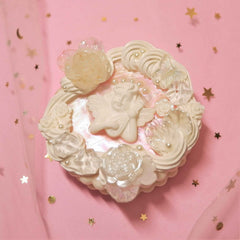 Decoden Contact Lenses Case Angel & Rose