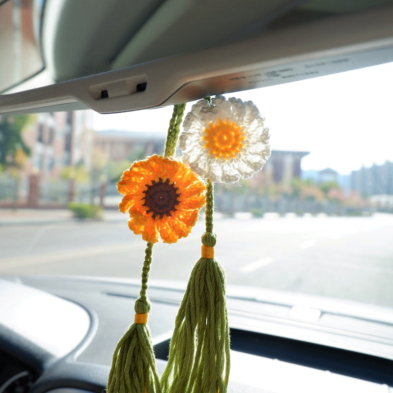 2Pcs Car Mirror Accessories with tassel – GFSISARTY