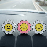 2Pcs/3Pcs Car Vent Clips Air Freshener, Chunky Smiley Sunflowers Car Vent Clips, Cute Car Interior Accessories for Women, Car Decor Boho