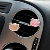 4Pcs Car Vent Clips, Kawaii Gummy Candy Car Air Vent Clip, Rainbow Frog/Bear/Bunny/Panda Magnets, Cute Animal Car Interior Accessory