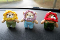 Car Vent Clips Air Freshener- Overalls Lion